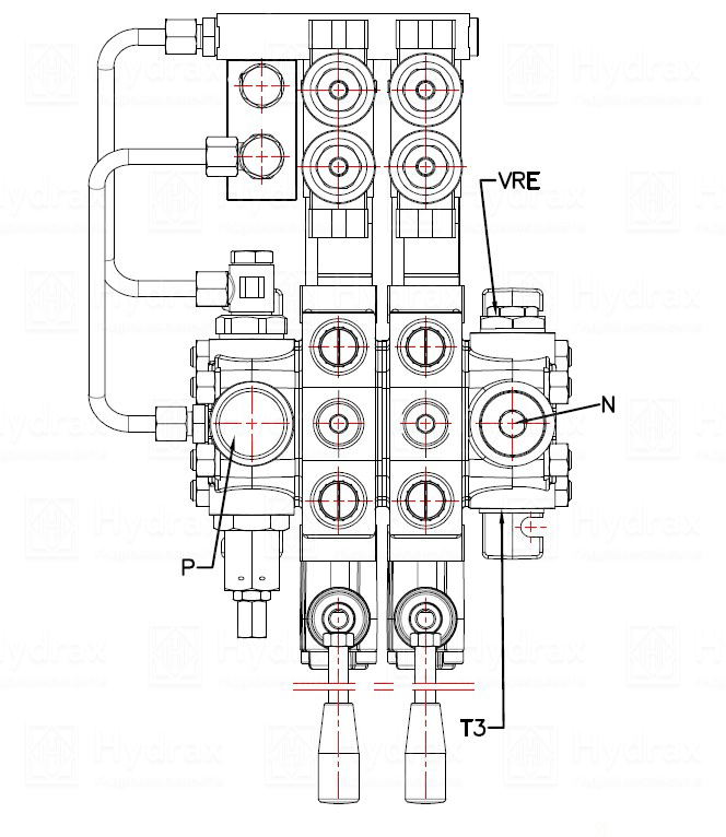 Гидрораспределитель Badestnost 2PC 100 N2 (210) 24V
